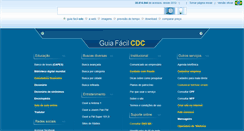Desktop Screenshot of guiafacilcdc.com.br
